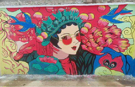  象山墙体彩绘-网红墙