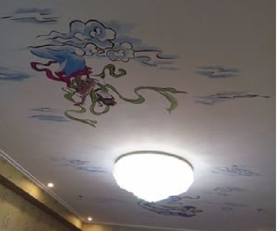  象山如何快速绘制天花板上的手绘墙？